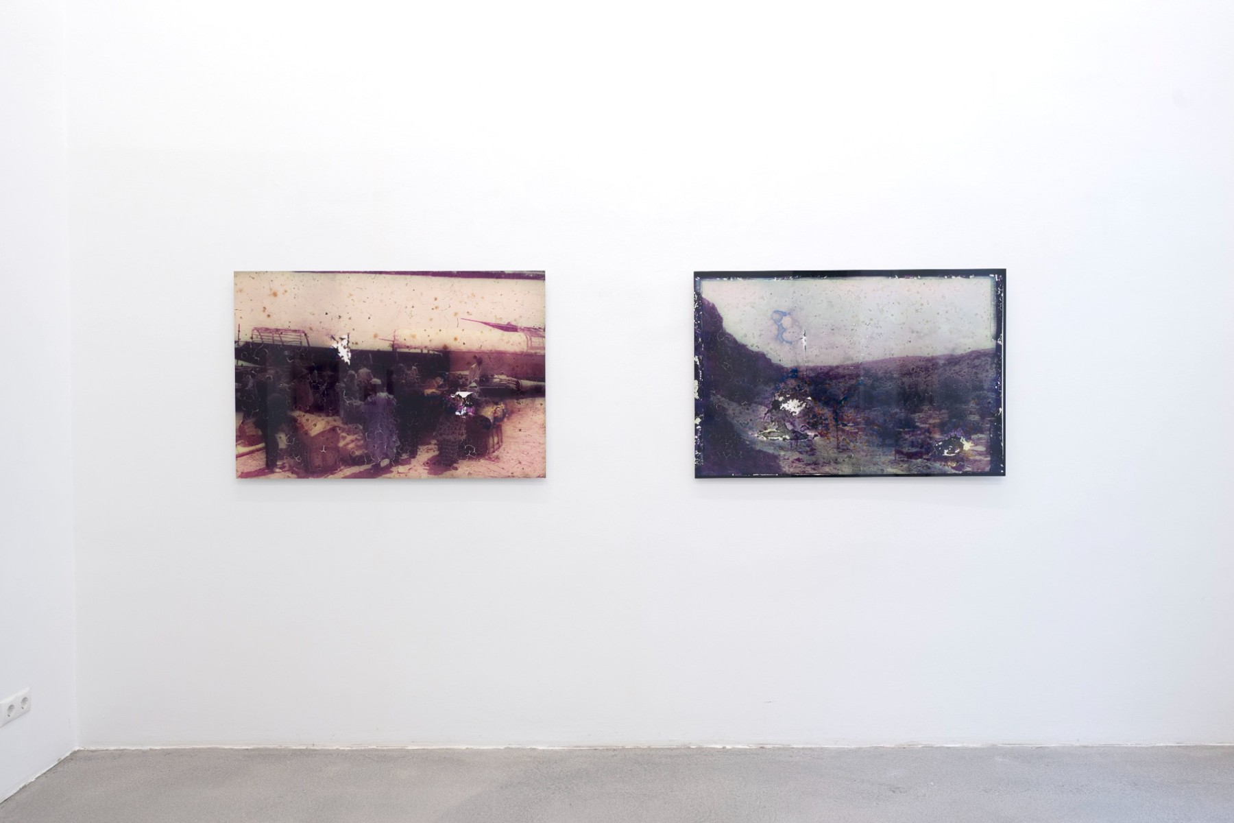 Installation view of Le fantôme Afrique at FOTO WIEN 2023